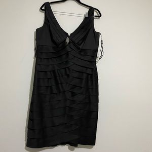 Black sleeveless dress Size 16/XL